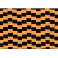thumbnail image 1 of Ahgly Company Indoor Rectangle Abstract Orange Modern Area Rugs, 7' x 9', 1 of 4