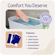 Therabath Paraffin Wax Refill - Thermotherapy - Use to Relieve Arthritis Discomfort, Stiff Muscles, Dry Skin - For Hands, Feet, Body - Deeply Hydrates & Protects - Made in USA, 6 lb. Vanilla