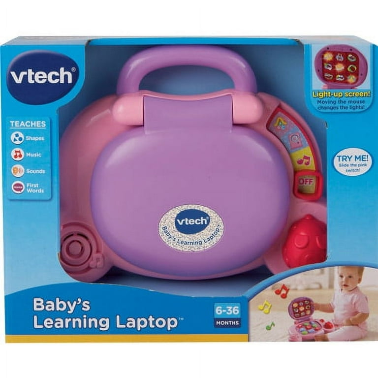 Vtech baby's learning sales laptop pink