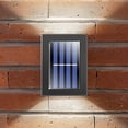 thumbnail image 1 of Liwarace Solar Outdoor Waterproof Up and Down Illuminated Wall Light, 1 of 6