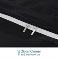 thumbnail image 4 of 900 TC 100% Egyptian Cotton Duvet Cover Zipper Closur Ultra Soft Durable and Fade Resistant Solid Pattern, 4 of 8