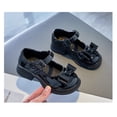thumbnail image 4 of Toddler Little Kids Girls Classic Low Heel Dress Shoes Mary Jane Flats Back to School Uniform Shoes (29,Black), 4 of 4