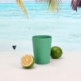 thumbnail image 2 of Mainstays - Green Round Plastic Tumbler, Ribbed, 18-Ounce, 2 of 7