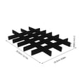 thumbnail image 3 of Adjustable Jewelry Drawer Dividers with Removable Grid Inserts for Multi-Compartment Tray Storage and Holiday Decoration Organizer, 3 of 9