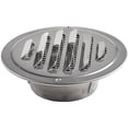 thumbnail image 1 of Grille de Ventilation Ronde en Acier Inoxydable 70-300mm Outil de Ventilation pour Conduit Mural Extérieur, 1 of 5