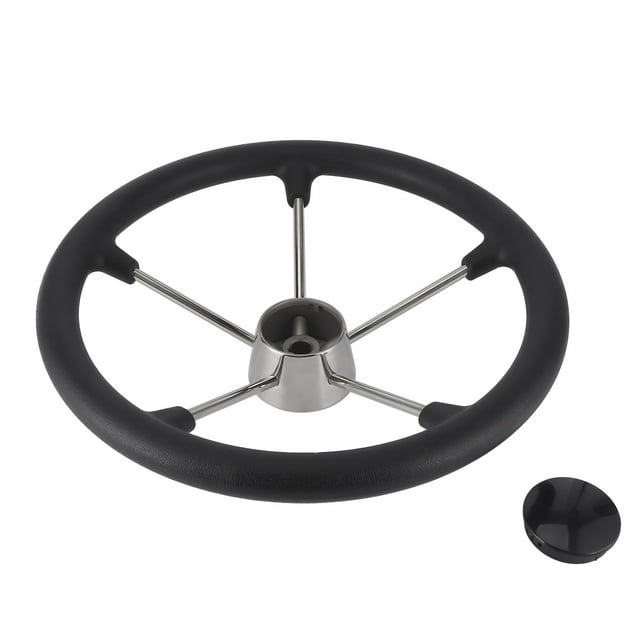 Volant, 15,5 Pouces en Acier Inoxydable Facile à Installer pour Bateau Yacht
