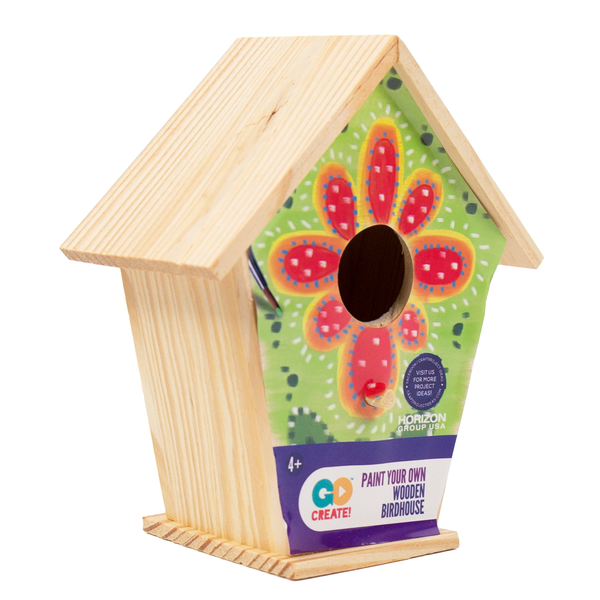 Build Your Own My Window Birdhouse KIT USA MADE! PERFECT FOR EASTER BASKETS 