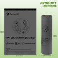 thumbnail image 2 of Bolsas compostables para excremento de perro Natuural, 300 unidades, aroma lavanda, 22 x 33 cm, 2 of 8