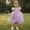 Purple, variant on Baby Girls Tulle Dress Sleeveless Floral Butterfly Tutu Dress Toddler Girls Birthday Party Princess Dresses Casual Fashion