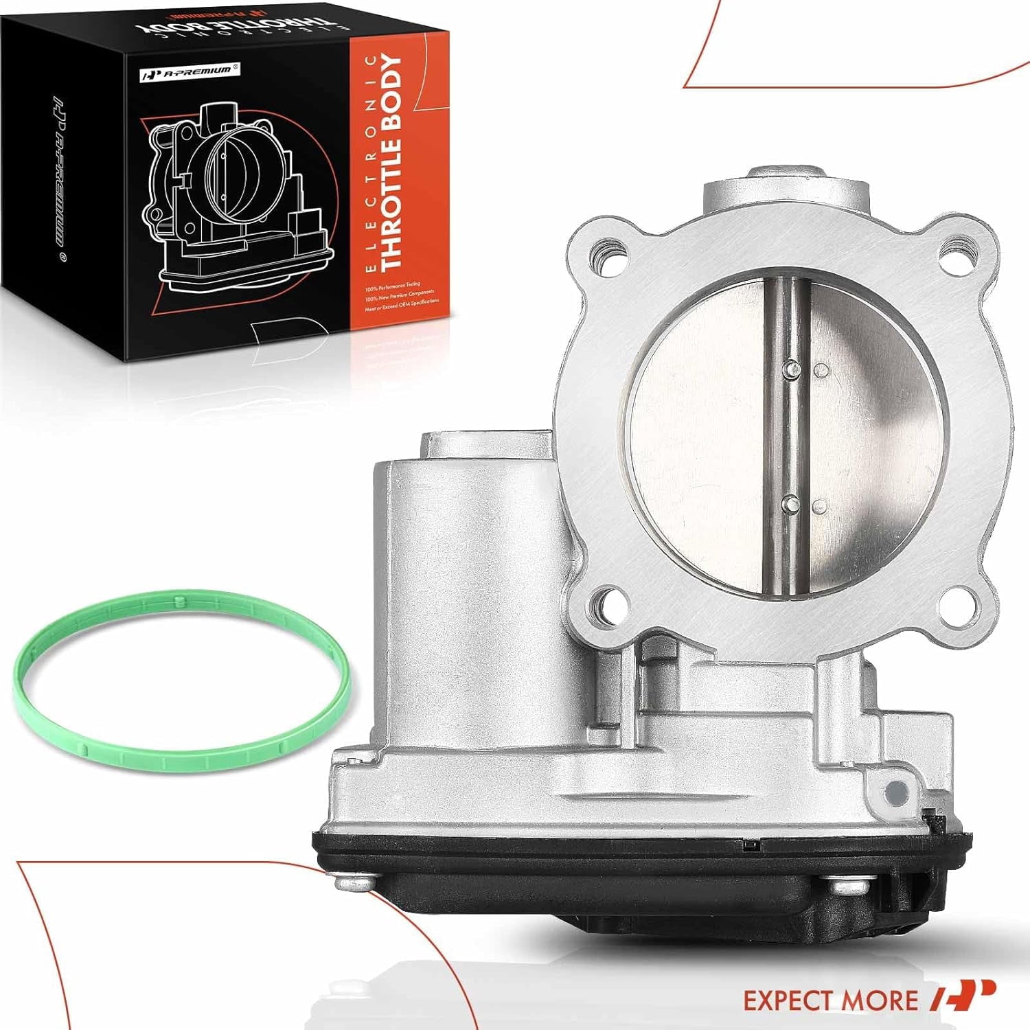 A-Premium Throttle Body Assembly with Sensor Compatible with Ford Escape Fusion Ranger 2009-2018 Lincoln MKZ MKZ 2011-2018 Mercury