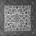 thumbnail image 1 of Ahgly Company Indoor Square Persian Gray Traditional Area Rugs, 3' Square, 1 of 1