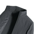 thumbnail image 7 of Generic Men's Lightweight Jackets Zip Up Stand Collar Golf Jacket Light Fall Spring Golf Stylish Dress Coat Work Outwear Tops, 7 of 7