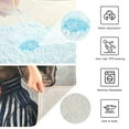 thumbnail image 3 of Yayeee Bath Rug for Bathroom Floor Non Slip Contour Fluffy Soft Absorbent Mat, 20"x24", Gray Dog Artist, 3 of 7