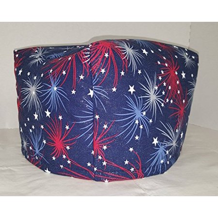 Toaster Cover Patterns - Toaster Cover (Several Themes Available) (2 Slice, 4th of July Fireworks Americana)