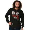 thumbnail image 5 of New Jersey Home is Where the Heart Is Long Sleeve TShirt Men Women Brisco Brands M, 5 of 6