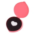 thumbnail image 1 of Heart-shaped cleaning box for makeup brushes and powder containers quick cleaning tools, 1 of 8