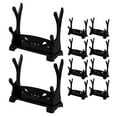 thumbnail image 2 of Miangastore 10Pcs Sword Bracket Desktop Sword Stand Tabletop Sword Organizer Small Display Stand Sword Rack, 2 of 8