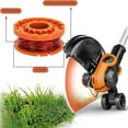 thumbnail image 4 of NOGIS WA0010 Replacement Trimmer Spool Line 0.065” for Worx WG154 WG163 WG160 WG180 WG175 WG155 WG151 String Trimmer (15 Spools + 3 Caps), 4 of 7