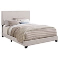 thumbnail image 3 of Boyd Upholstered Queen Panel Bed Ivory, 3 of 6