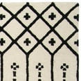 thumbnail image 5 of SAFAVIEH Himalaya Darin Geometric Wool Area Rug, Ivory/Black, 9' x 12', 5 of 7
