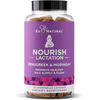 Nourish Lactation Supplement - Postpartum Support for Healthy Milk Flow & Production - Fenugreek Capsules for Women with Goat's Rue, Milk Thistle, Fennel Seed & Organic Moringa, 60 Soft Capsules