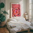 thumbnail image 4 of Pawsitively Patched - India Illustration Dog Pop Art Animal Modern Art Abstract Oak Framed Wall Art Print 9 x 12 inches, 4 of 12
