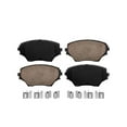 thumbnail image 7 of Detroit Axle - Front Brake Kit for 2001-2005 Toyota Rav4 [NOT FIT EV] Disc Brake Rotors Ceramic Brakes Pads 2002 2003 2004 Replacement: 10.8" Rotor, 7 of 7