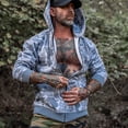 thumbnail image 5 of Combat Iron Zip Up Hoodie 2.0 Xl / Winter Duck Camo, 5 of 7