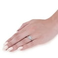thumbnail image 3 of Silvago Jewel 1.8 Ct Round Cut Diamond Rings - 14K White Gold Plated Rings - Gorgeous Silver Anniversary Gifts for Women's - Wedding Proposal Rings - Engagement Wedding Diamond Jewellery for Women's, 3 of 3