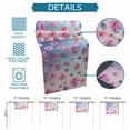 thumbnail image 6 of Table Runner - 90 Inch Long, Spring Floral Kitchen Dining Table Runner Dresser Scarves, Purple Pink Blue Flower Botanical Ombre Farmhouse Decor for Coffee Tables Wedding Party Banquet, 6 of 8