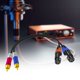 thumbnail image 5 of Gwong Electrónica 2 XLR hembra a 2 Cable RCA masculino Cable de audio Flexible HiFi para micrófono, 5 of 6