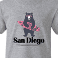 thumbnail image 4 of Inktastic San Diego Surfing Bear Youth T-Shirt, 4 of 5