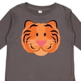 thumbnail image 4 of Inktastic Tiger Face Boys or Girls Long Sleeve Toddler T-Shirt, 4 of 5