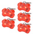 thumbnail image 3 of 5Pcs Side Switch Bone Shape Pet Collar Light Lamp Tag Pendant Supply Waterproof Design, 3 of 9