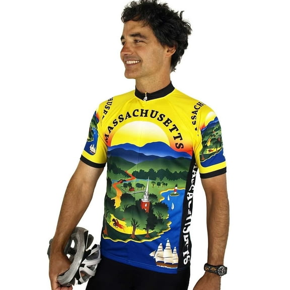 Free Spirit Bike Jerseys Massachusetts Cycling Jersey