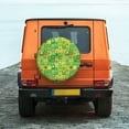 thumbnail image 6 of Lsque St. Patrick's day Pattern Tire Covers - Tough Tire Wheel Protector for Truck, SUV, Trailer, Camper, RV-14 inch, 6 of 6