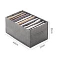 thumbnail image 3 of Divisor de ropa Caja de almacenamiento Armario Cajón Ropa interior Calcetines Organizador (C), 3 of 4