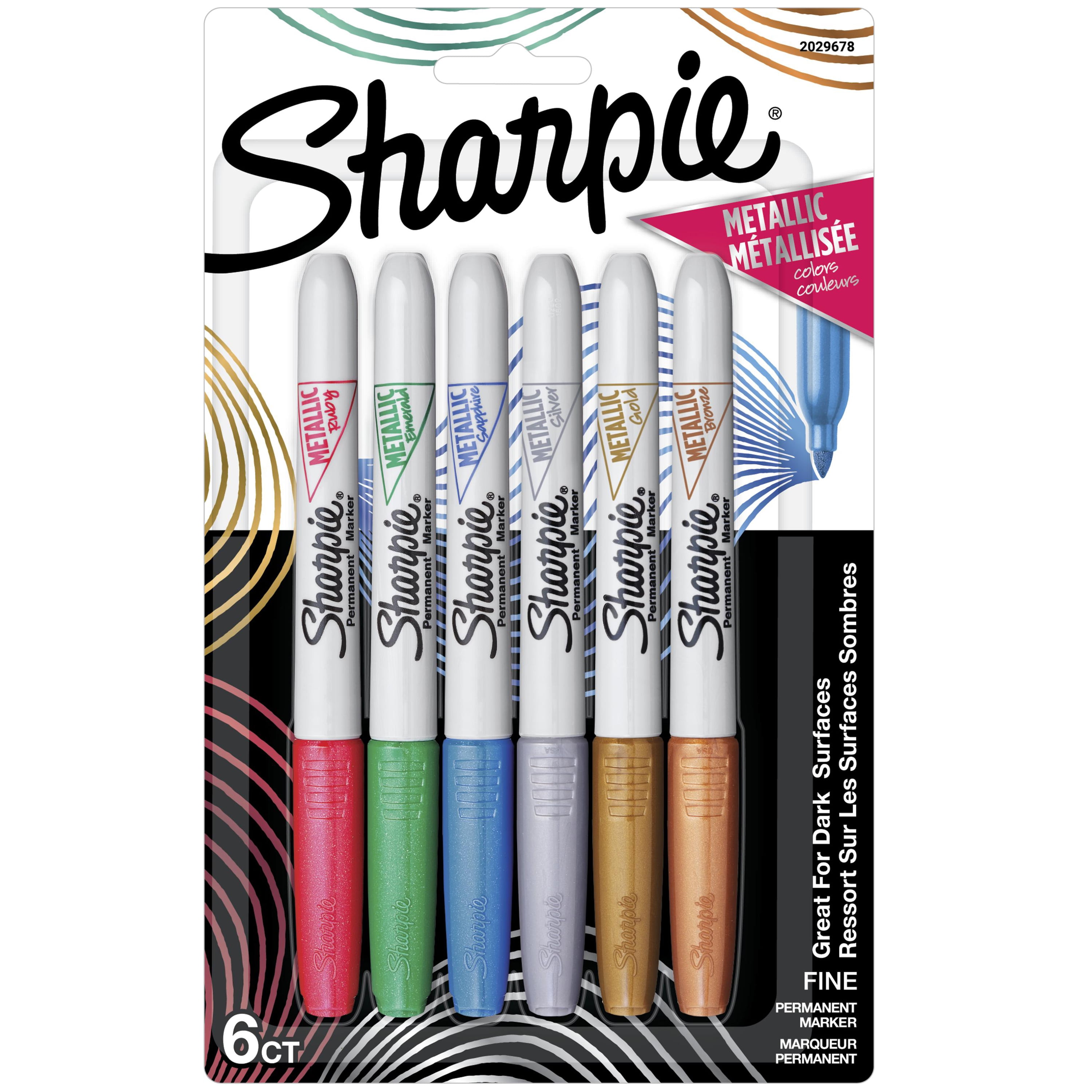 4 x 10 Pack 40 x Multi Coloured Permanent Markers 