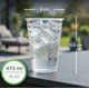 thumbnail image 2 of Vasos Transparentes Reutilizables Extra-Resistentes con 100 Piezas de 473ml (16 oz), Libre de BPA, para Agua, Refrescos, Jugos, Fiestas, Cumpleaños, Carne Asada y Reuniones Familiares, 2 of 7