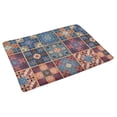 thumbnail image 2 of MKHERT Luxury Colorful Vintage Oriental Moroccan Tiles Doormat Rug Home Decor Floor Mat Bath Mat 30x18 inch, 2 of 3