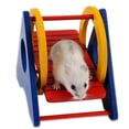 thumbnail image 2 of Hamster Toy Creative Wood Seesaw Hamster Chew Toy Pet Exercise Toy for Small Pet, 2 of 10