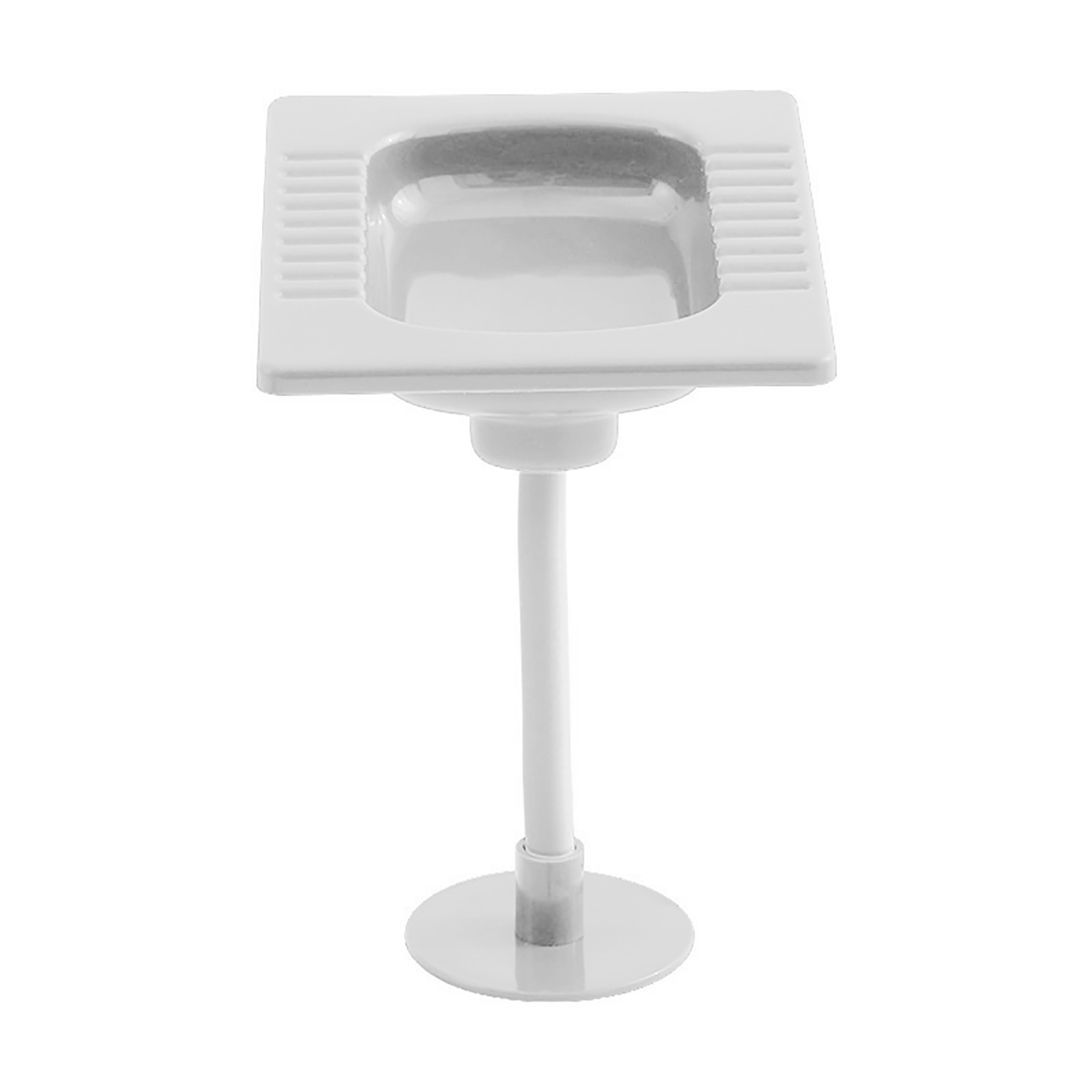 Sijiali 2Pcs Soap Dish Wall Mounted Punch Free Plastic Self Draining