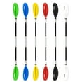 thumbnail image 3 of KOETSU 4-Section Adjustable Aluminum Alloy Kayak Paddle with Arc Streamline Design, Flow Guide Teeth, and Water Stop Ring for Efficient Rowing - Green, 3 of 5