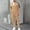Khaki, variant on WIZUTIZ Tracksuit for Men Zip Up Sweatshirt Jackets & Cargo Sweatpants 2 Piece Jogging Suit Workout Outfits with Pockets