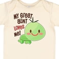 thumbnail image 4 of Inktastic My Great Aunt Loves Me Cute Turtle Boys or Girls Baby Bodysuit, 4 of 5