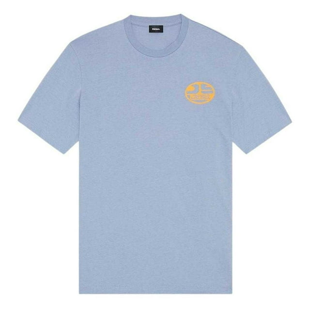 Diesel Adult Oval Stonewashed Logo T-Shirt