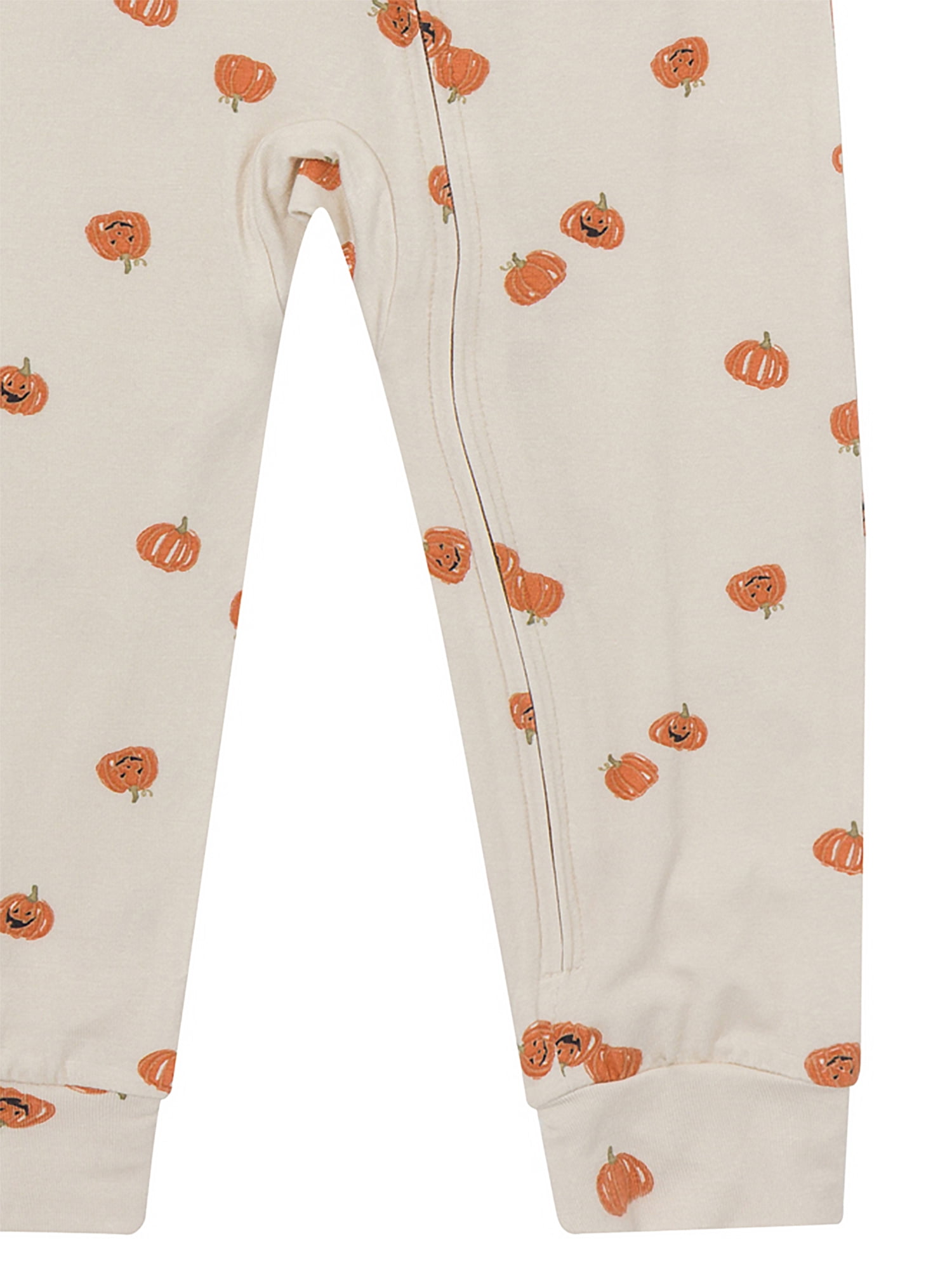 Modern Moments by Gerber Neutral Halloween Footless One-Piece Pajamas, Sizes 12 Months - 5T