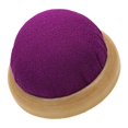 thumbnail image 4 of Base en Bois Ronde Support de Rangement pour Aiguille Coussin Fournitures de Couture DIY 7cm, 4 of 7