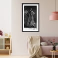 thumbnail image 3 of Historic Framed Print, [Anna Pavlova, 1885-1931, full length, standing, facing right; wearing evening dress], 17-7/8" x 21-7/8", 3 of 9