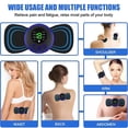 thumbnail image 6 of OITY Dual Unit Pain Relief Massager - Electric Pulse Muscle Stimulator with Tens Ems Therapy Tense Muscle Relaxer, 6 of 7